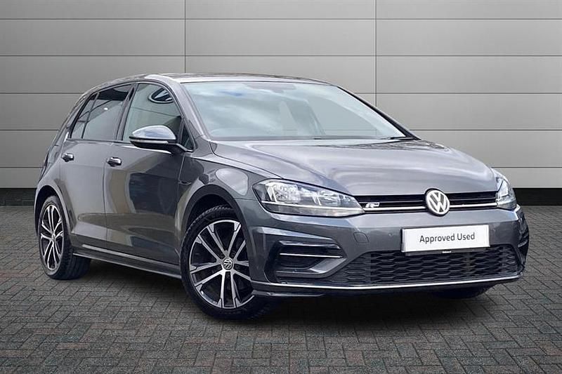 Used VW Golf VII R-line 150 HP (110 kW) 2019 Grey Hatchback