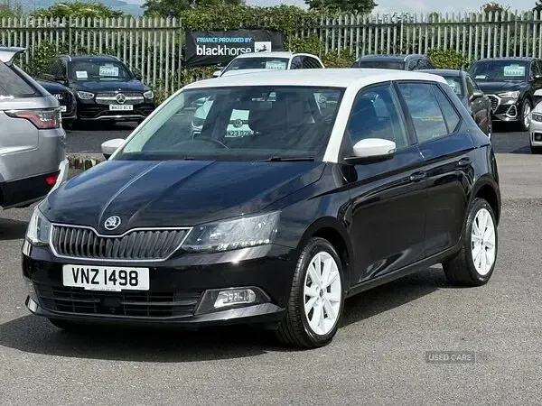 Used Skoda Fabia SE L 2015 Black Hatchback
