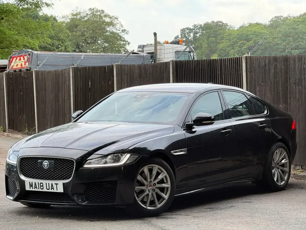 Used Jaguar XF R-Sport 2018 Black Sedan