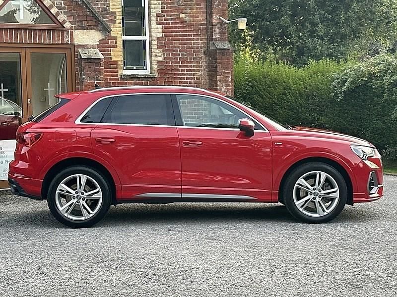 Begagnad Audi Q3 S-Line 190 HK (139 kW) 2020 Röd SUV
