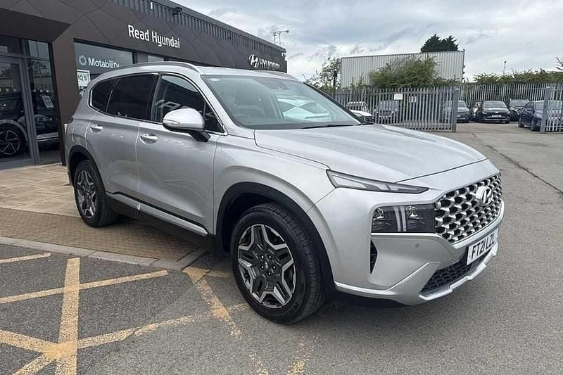 Silver Used 2021 Hyundai Santa Fe Premium SUV | £29,495 (Fair price) - Image 1/1
