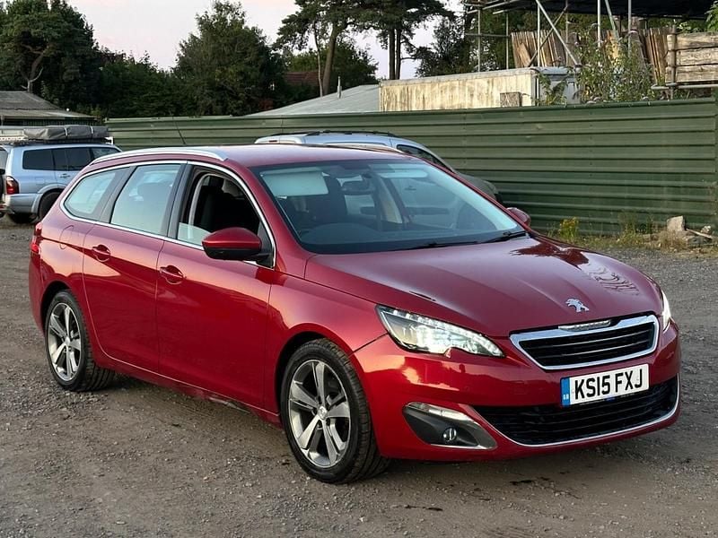 Red Used 2015 Peugeot 308 Allure Estate | £3,495 (Super price) - Image 1/4