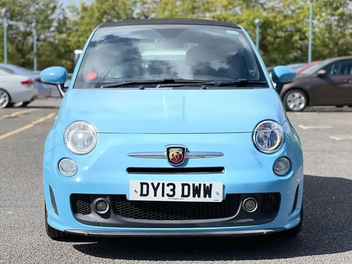 Used Abarth 500C 2013 Blue Cabriolet