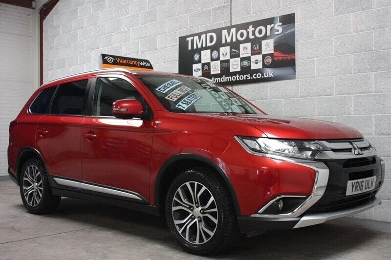 Red Used 2016 Mitsubishi Outlander SUV | £8,995 (Fair price) - Image 1/1