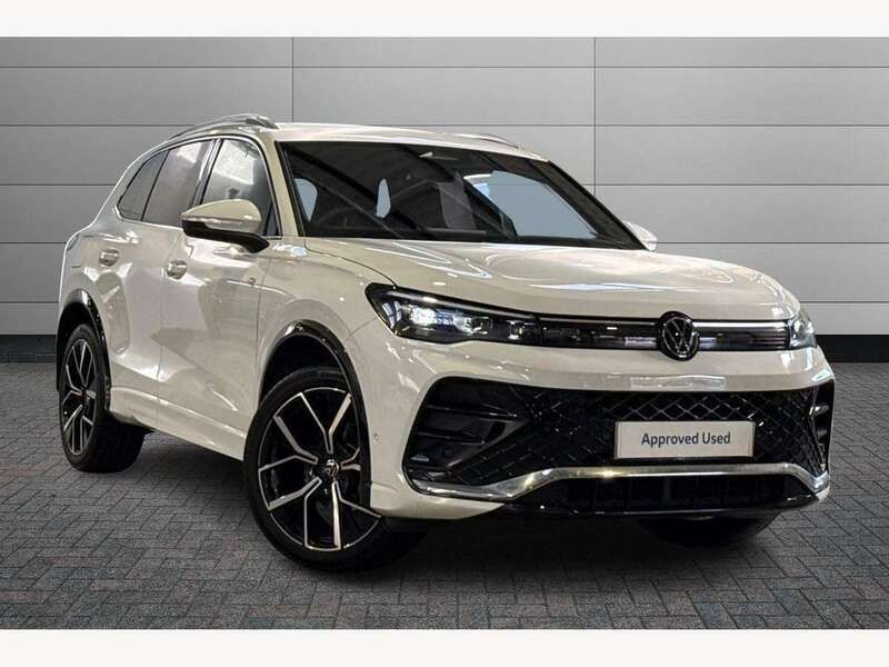 White Used 2024 VW Tiguan R-line SUV | £33,850 (A bit pricey) - Image 1/4