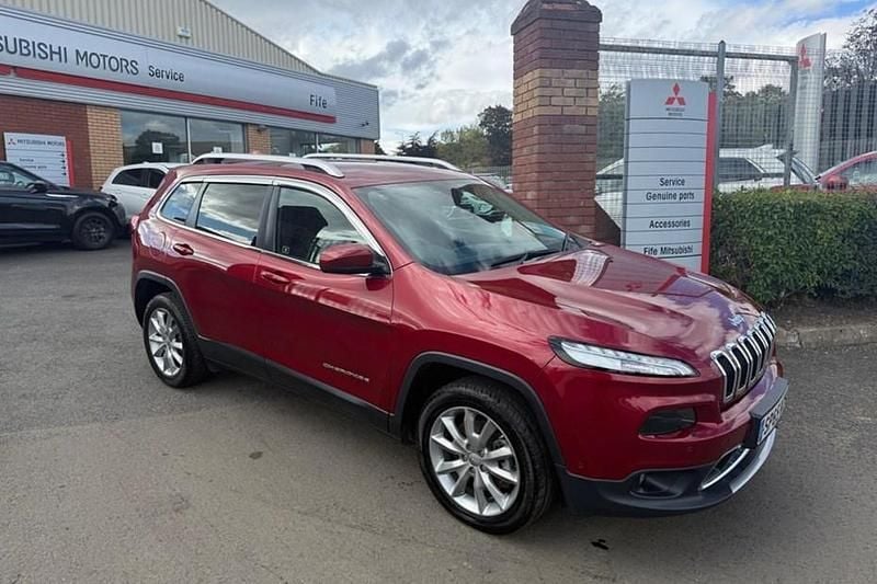 Red Used 2015 Jeep Cherokee Limited SUV | £9,999 (Fair price) - Image 1/1