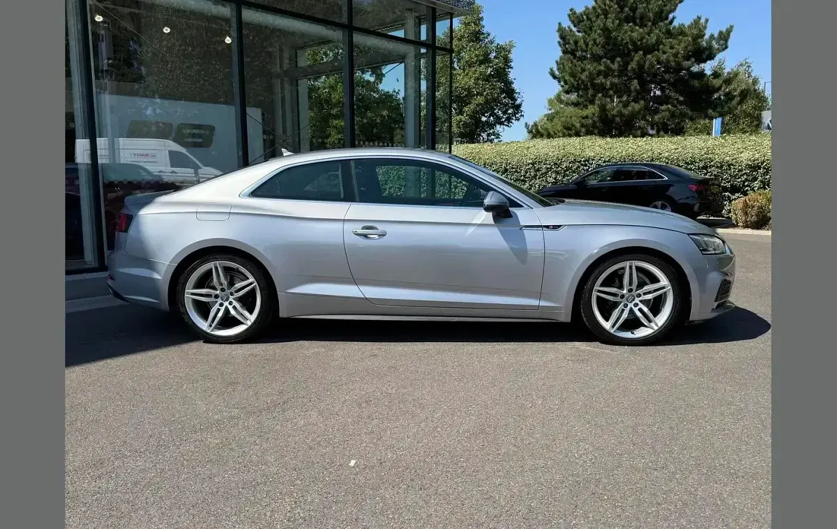 Used Audi A5 S-Line 147 HP (108 kW) 2020 Silver Coupe