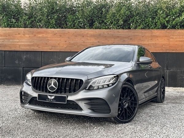 Grey Used 2019 Mercedes C200 AMG line Sedan | £16,990 (Fair price) - Image 1/4