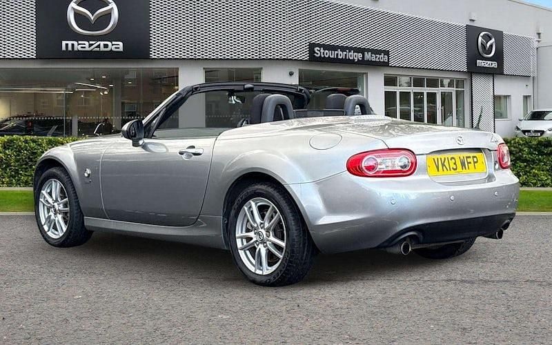 Used Mazda MX5 126 HP (92 kW) 2013 Silver Cabriolet