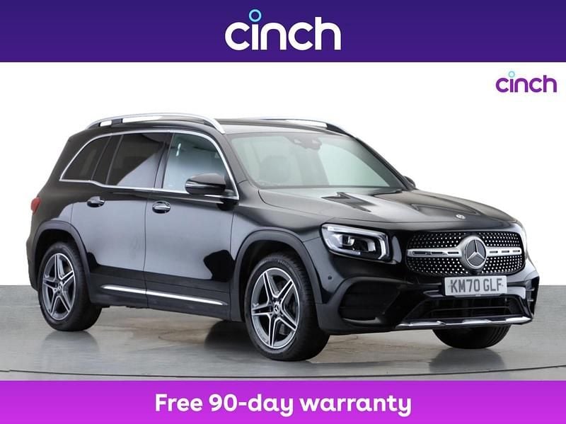 Black Used 2020 Mercedes GLB220 AMG line SUV | £23,449 (Fair price) - Image 1/3