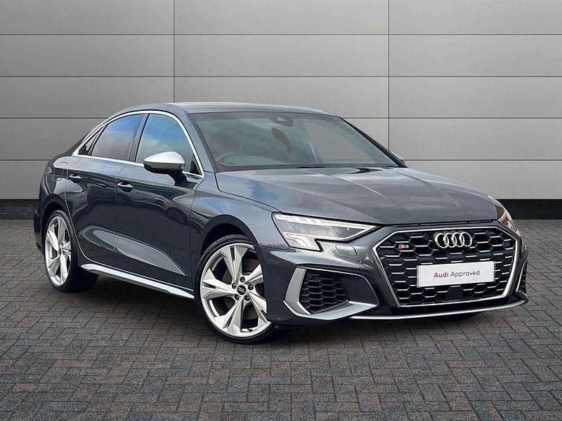 Grey Used 2022 Audi S3 Comfort Sedan | £30,590 (Good price) - Image 1/4