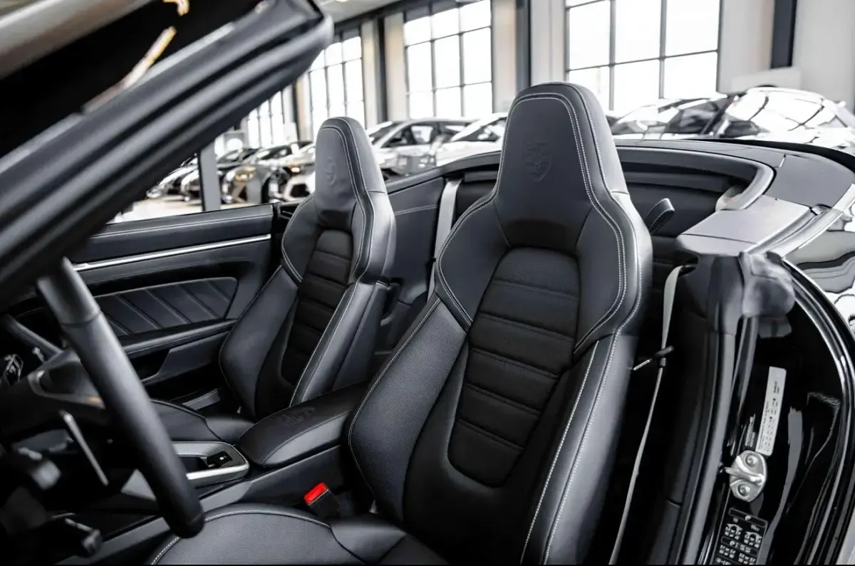 Used Porsche 911 Turbo S Cabriolet 650 HP (478 kW) 2021 Black Cabriolet