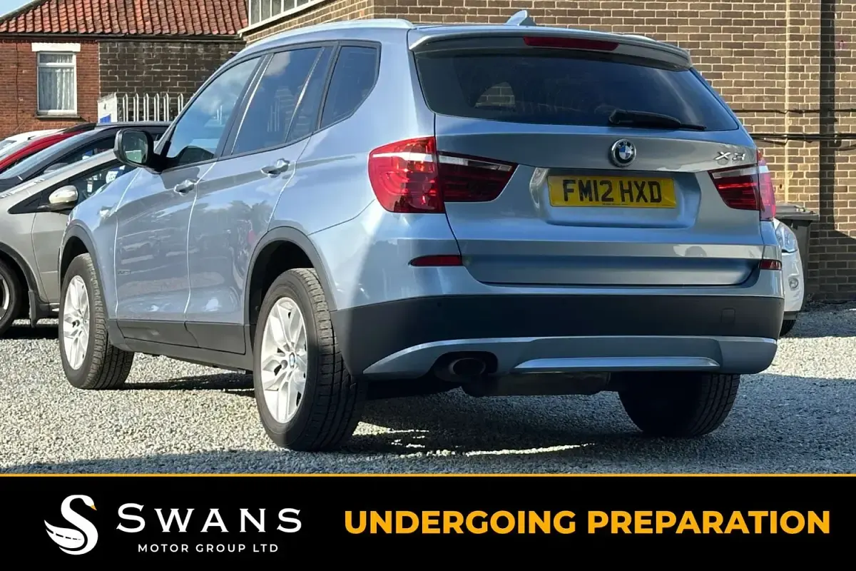 Used BMW X3 184 HP (135 kW) 2012 Blue SUV