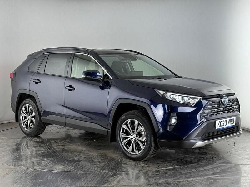 Blue Used 2023 Toyota RAV4 Hybrid Design SUV | £28,500 (Good price) - Image 1/3
