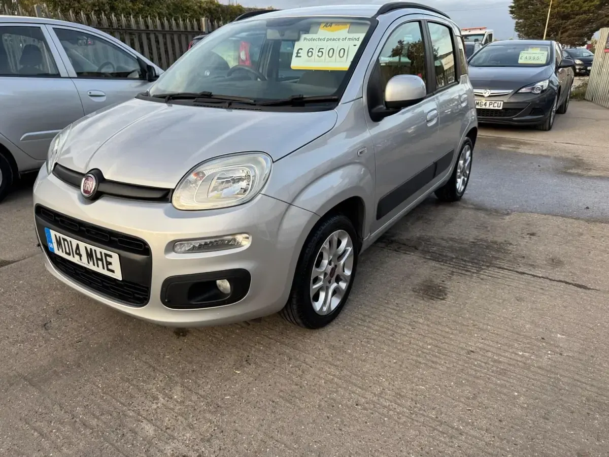Used Fiat Panda Lounge 85 HP (62 kW) 2014 Silver Hatchback