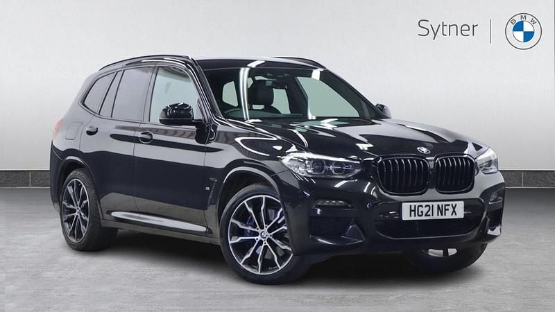 Used BMW X3 M Sport 288 HP (211 kW) 2021 Black SUV