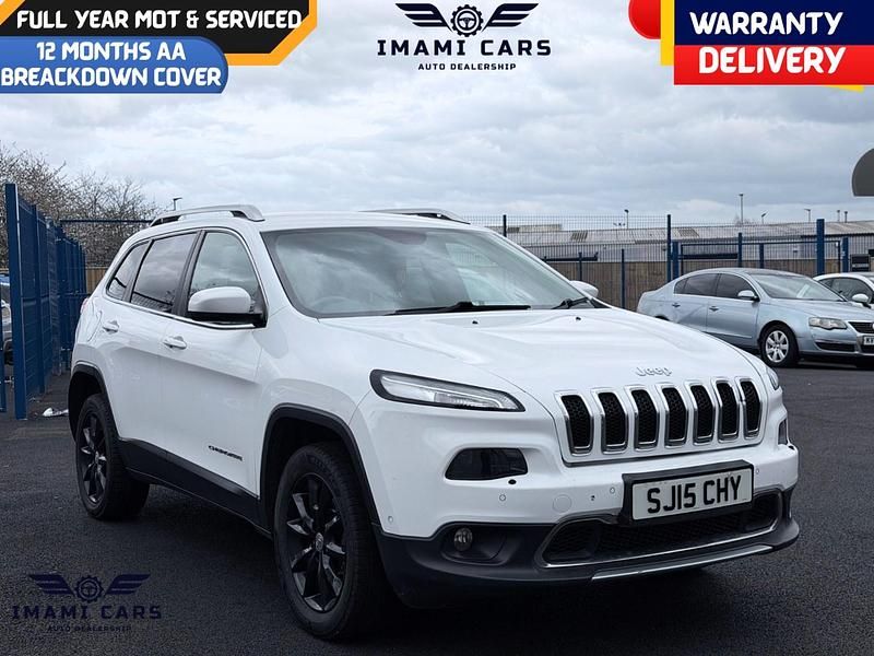 Used Jeep Cherokee Limited 170 HP (125 kW) 2015 White SUV