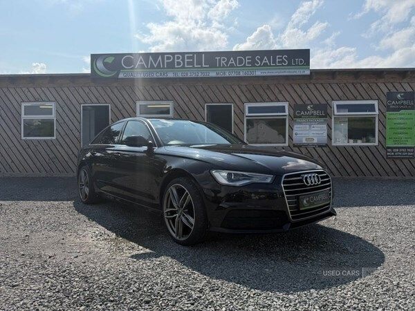 Black Used 2017 Audi A6 Design Sedan | £10,995 (Fair price) - Image 1/4