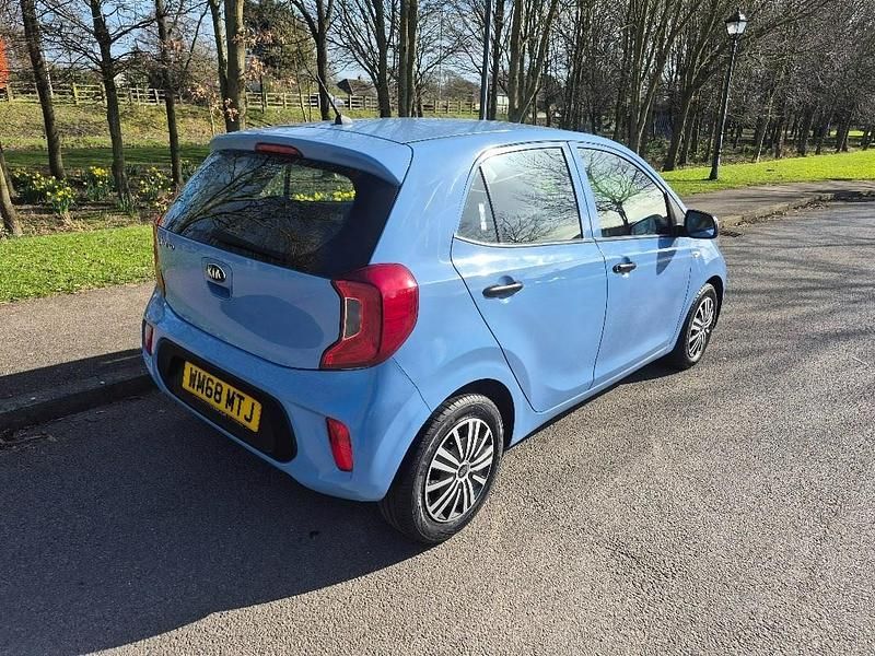 Used Kia Picanto 2019 Blue Hatchback
