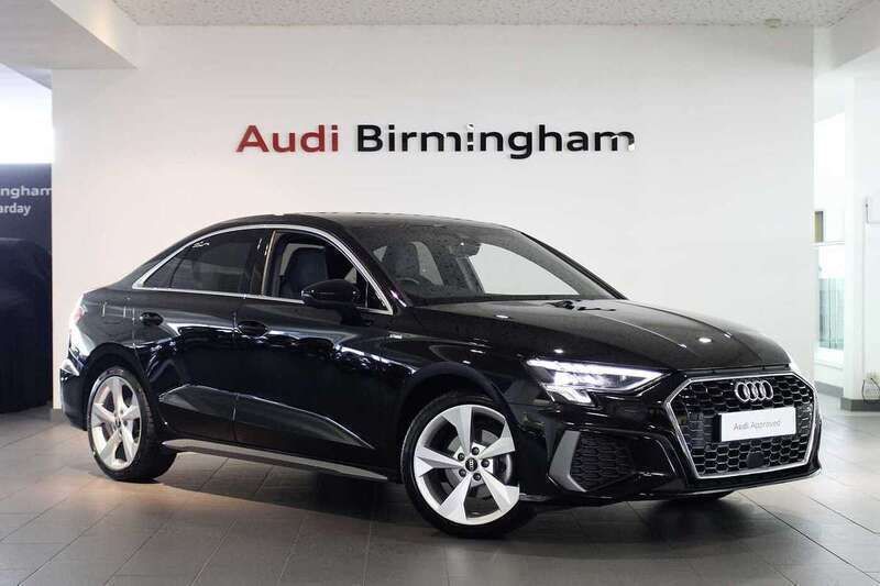 Mythos black Used 2023 Audi A3 S-Line Sedan | £19,950 (Good price) - Image 1/4
