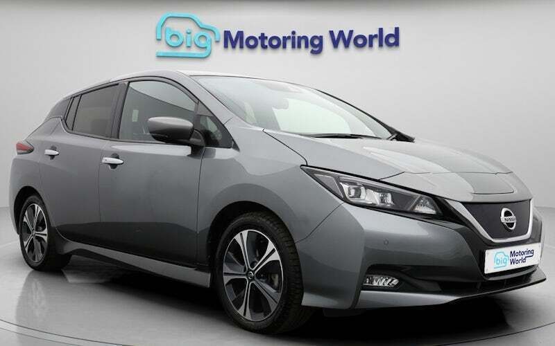 Grey Used 2021 Nissan Leaf Tekna Hatchback | £9,900 (Fair price) - Image 1/4