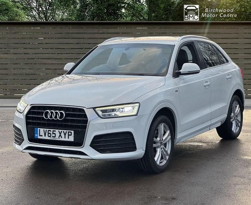 Used Audi Q3 S-Line 150 HP (110 kW) 2016 White SUV