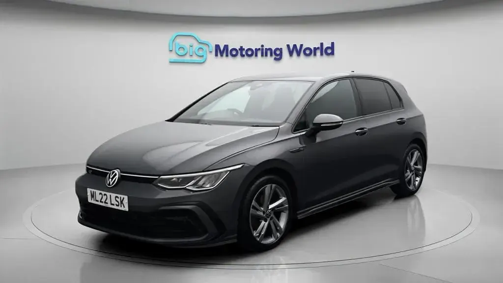 Used VW Golf VIII R-line 150 HP (110 kW) 2022 Grey Hatchback