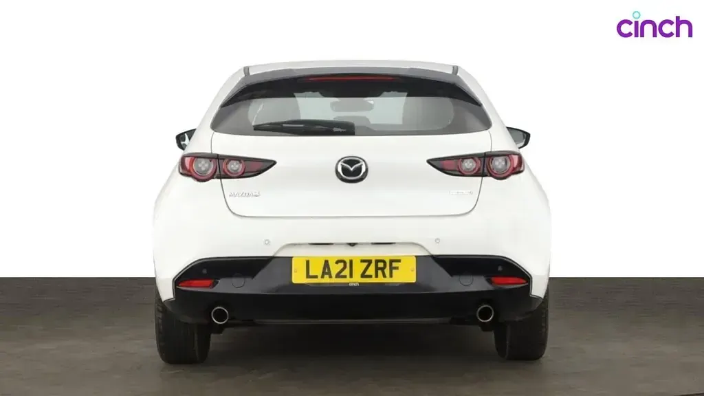 Used Mazda 3 Luxury 2021 White Hatchback