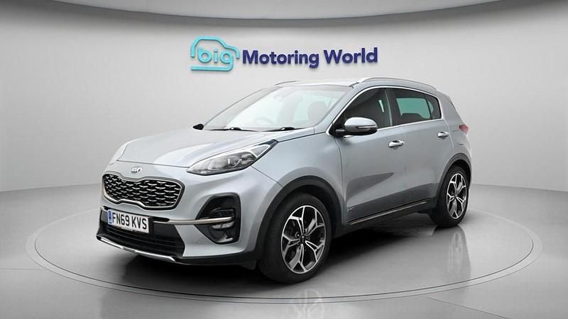 Used Kia Sportage GT-Line 174 HP (127 kW) 2019 Silver SUV