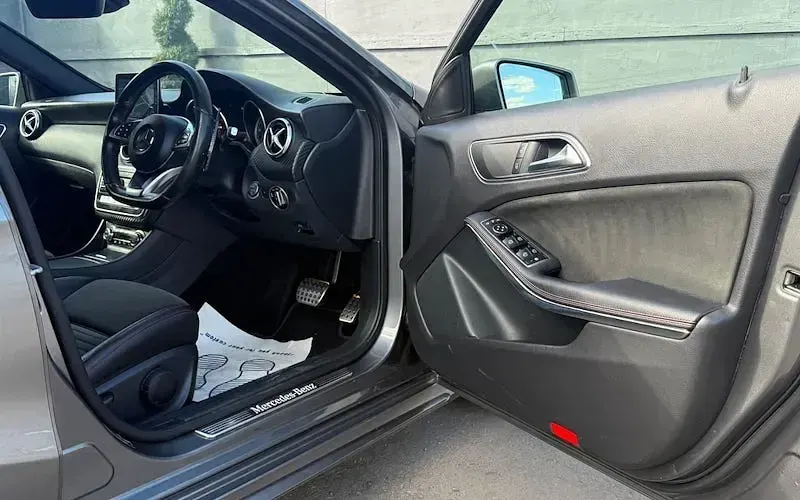 Used Mercedes A180 AMG line 109 HP (80 kW) 2017 Grey Hatchback