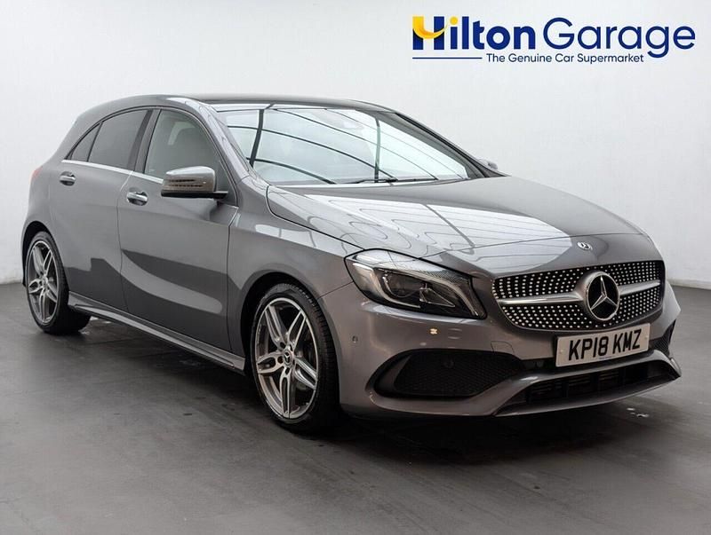 Grey Used 2018 Mercedes A200 AMG line Hatchback | £15,250 (Fair price) - Image 1/4