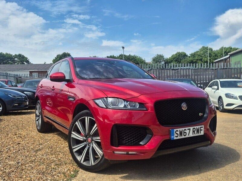 Red Used 2017 Jaguar F-Pace S SUV | £15,990 (Fair price) - Image 1/4