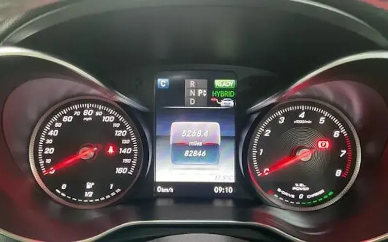 Used Mercedes C350 AMG line 292 HP (214 kW) 2018 Black Sedan