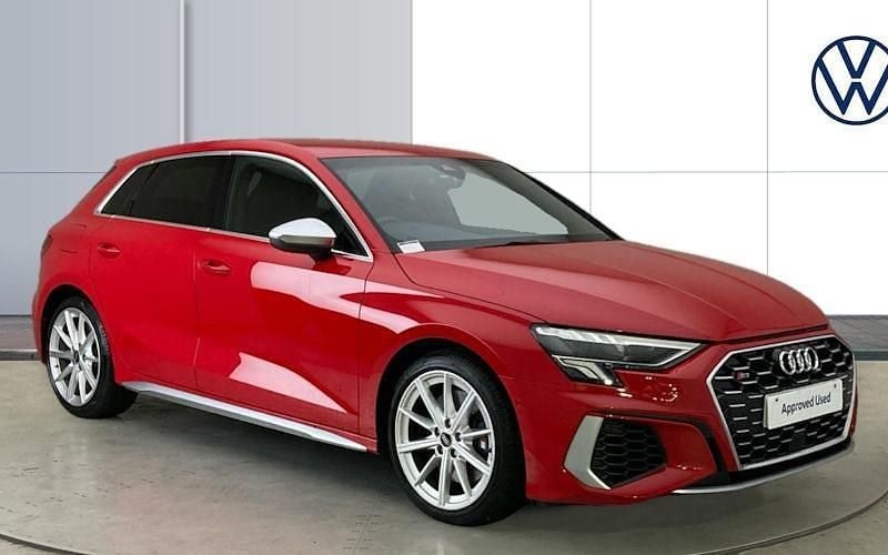 Red Used 2022 Audi S3 Comfort Hatchback | £30,430 (Fair price) - Image 1/4