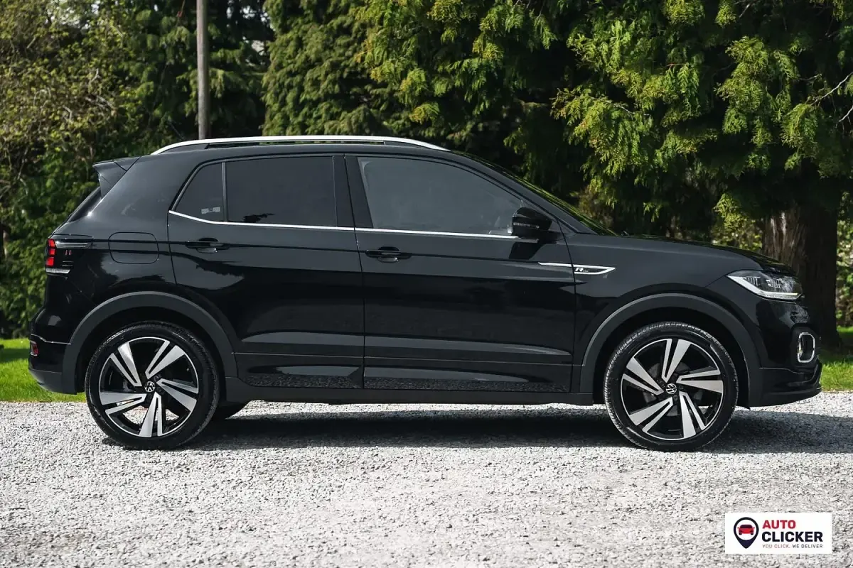 Used VW T-Cross R-line 110 HP (80 kW) 2022 Black SUV