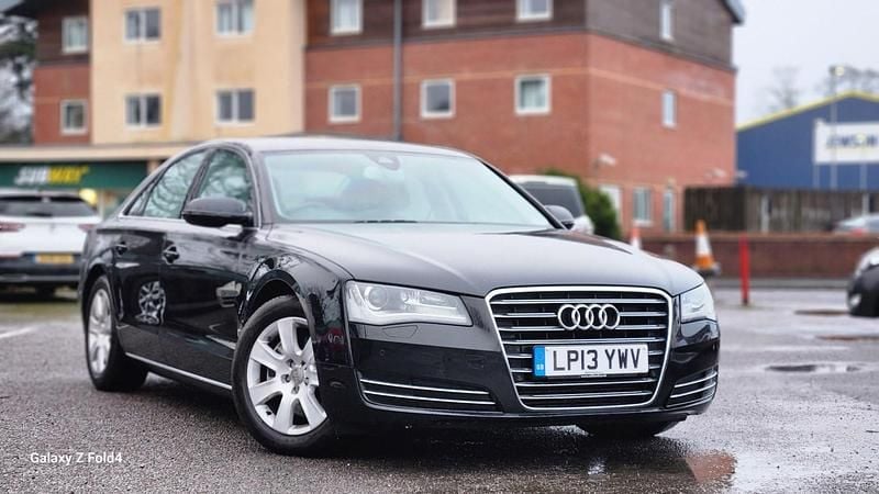 Used Audi A8 Advanced Plus 204 HP (150 kW) 2013 Black Sedan