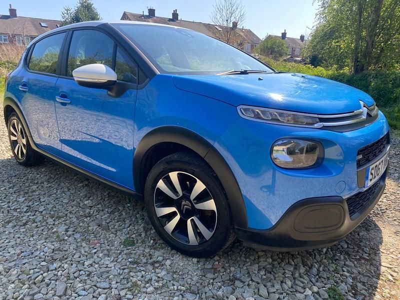 Usado Citroën C3 Feel 110 HP (80 kW) 2017 Azul Citadino