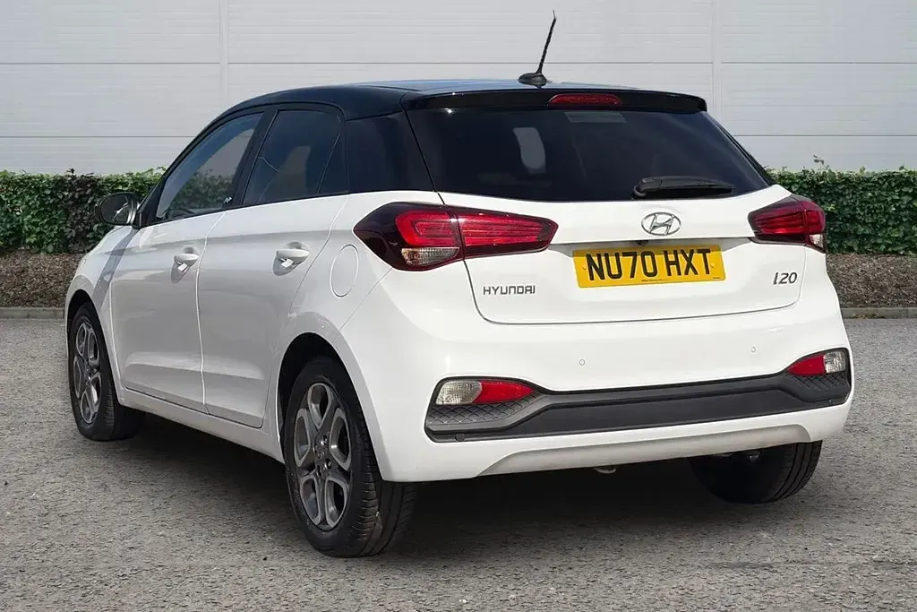 Used Hyundai i20 2020 White Hatchback