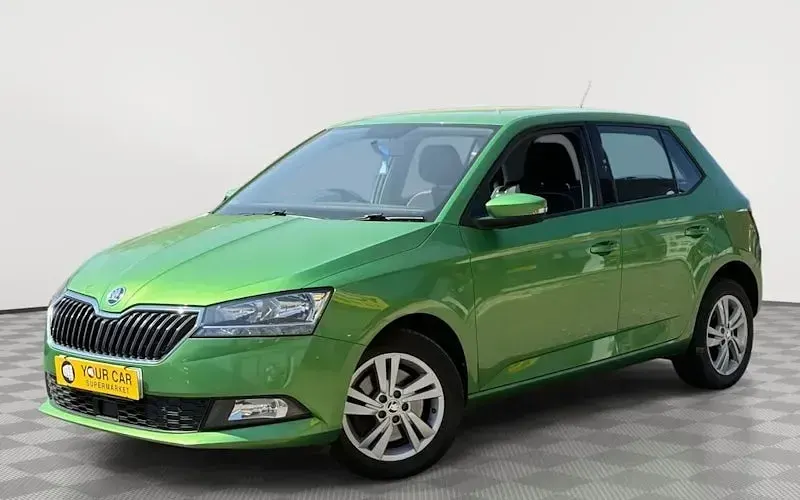 Used Skoda Fabia SE 110 HP (80 kW) 2019 Green Hatchback