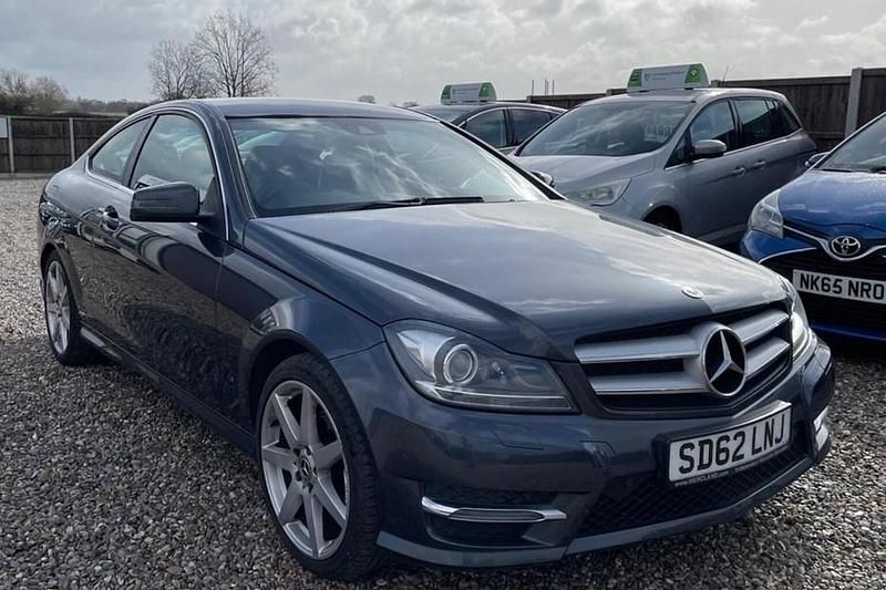 Used Mercedes C220 AMG 170 HP (125 kW) 2012 Grey Coupe