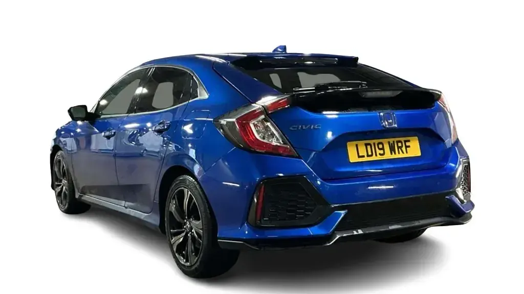 Used Honda Civic EX 120 HP (88 kW) 2019 Blue Hatchback