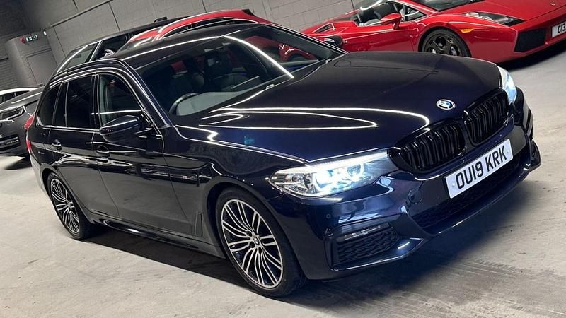 Used BMW 530 M Sport 2019 Black Estate