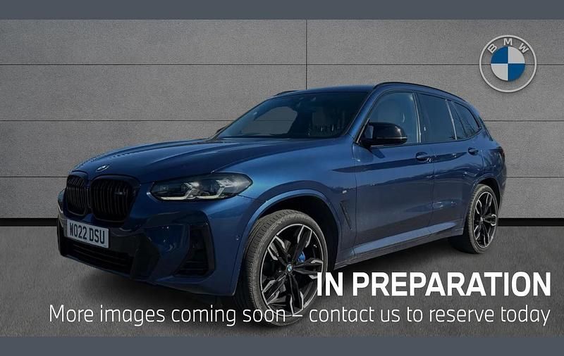 Used BMW X3 M Sport 355 HP (261 kW) 2022 Blue SUV