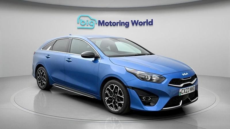 Used Kia ProCeed GT-Line 158 HP (116 kW) 2023 Blue Estate