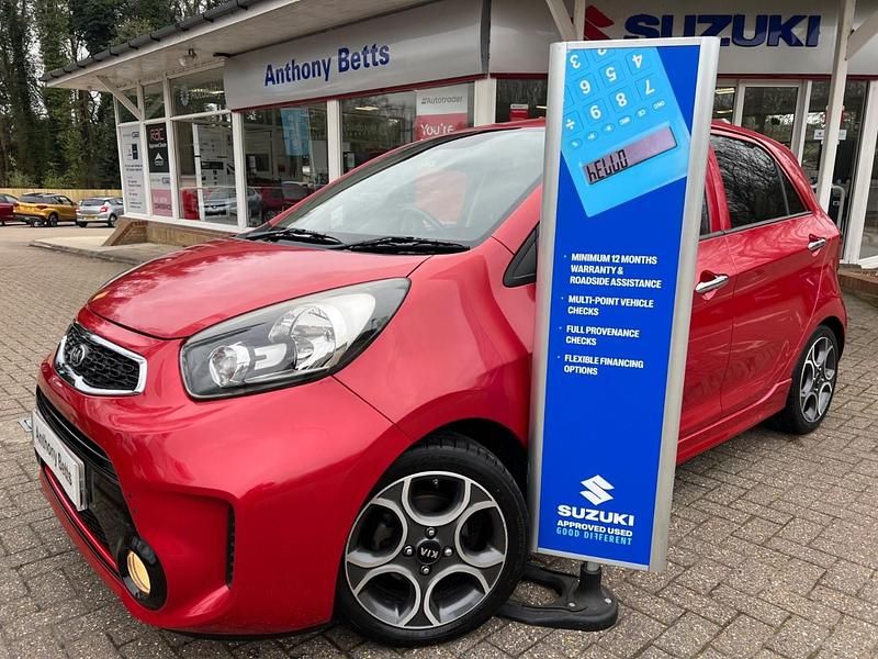 Used Kia Picanto Sport 84 HP (61 kW) 2017 Red Hatchback
