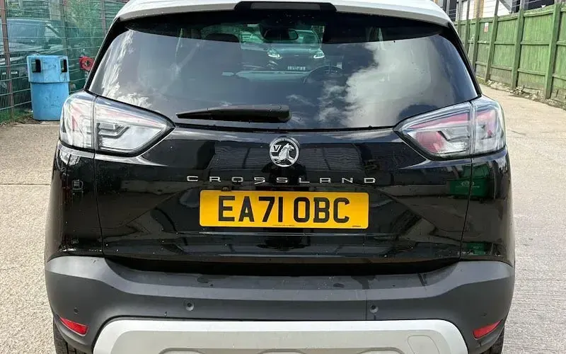Used Vauxhall Crossland Elite 131 HP (96 kW) 2021 Black SUV