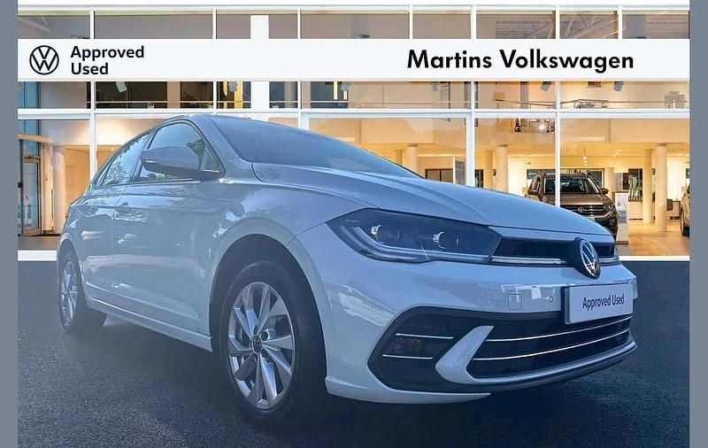 Used VW Polo Style 95 HP (69 kW) 2021 White Hatchback