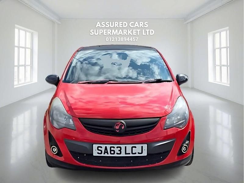 Used Vauxhall Corsa Edition 85 HP (62 kW) 2013 Red Hatchback