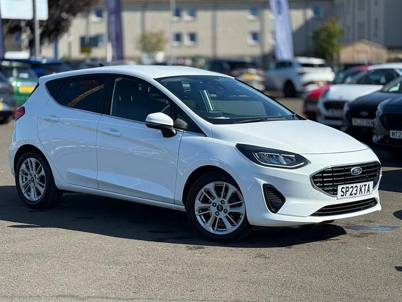 White Used 2023 Ford Fiesta Titanium Hatchback | £12,995 (Fair price) - Image 1/3
