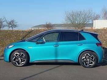 Used VW ID.3 Pro Performance 150 kW (204 HP) 2021 Blue Hatchback